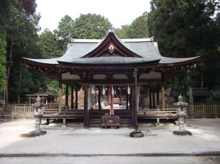 大笹原神社拝殿