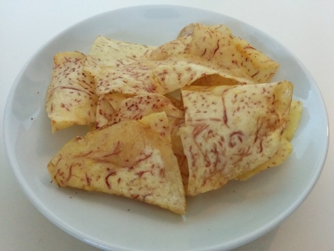 タイ製タロイモチップス