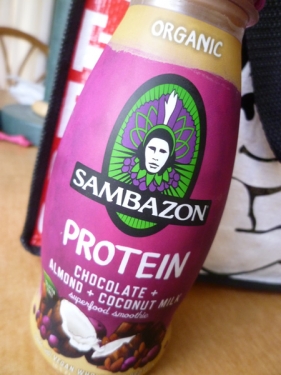 SAMBAZON PROTEIN CHOCOLATE + ALMOND + COCONUT MILK