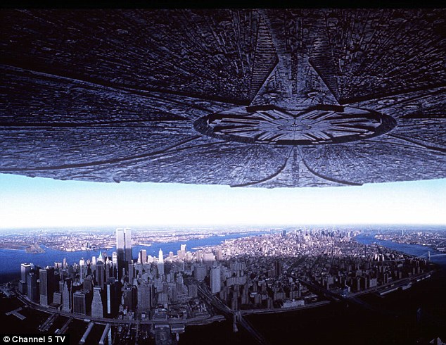世界終了　コロンビアに超巨大UFO出現　インディペンデンス・デイは近い