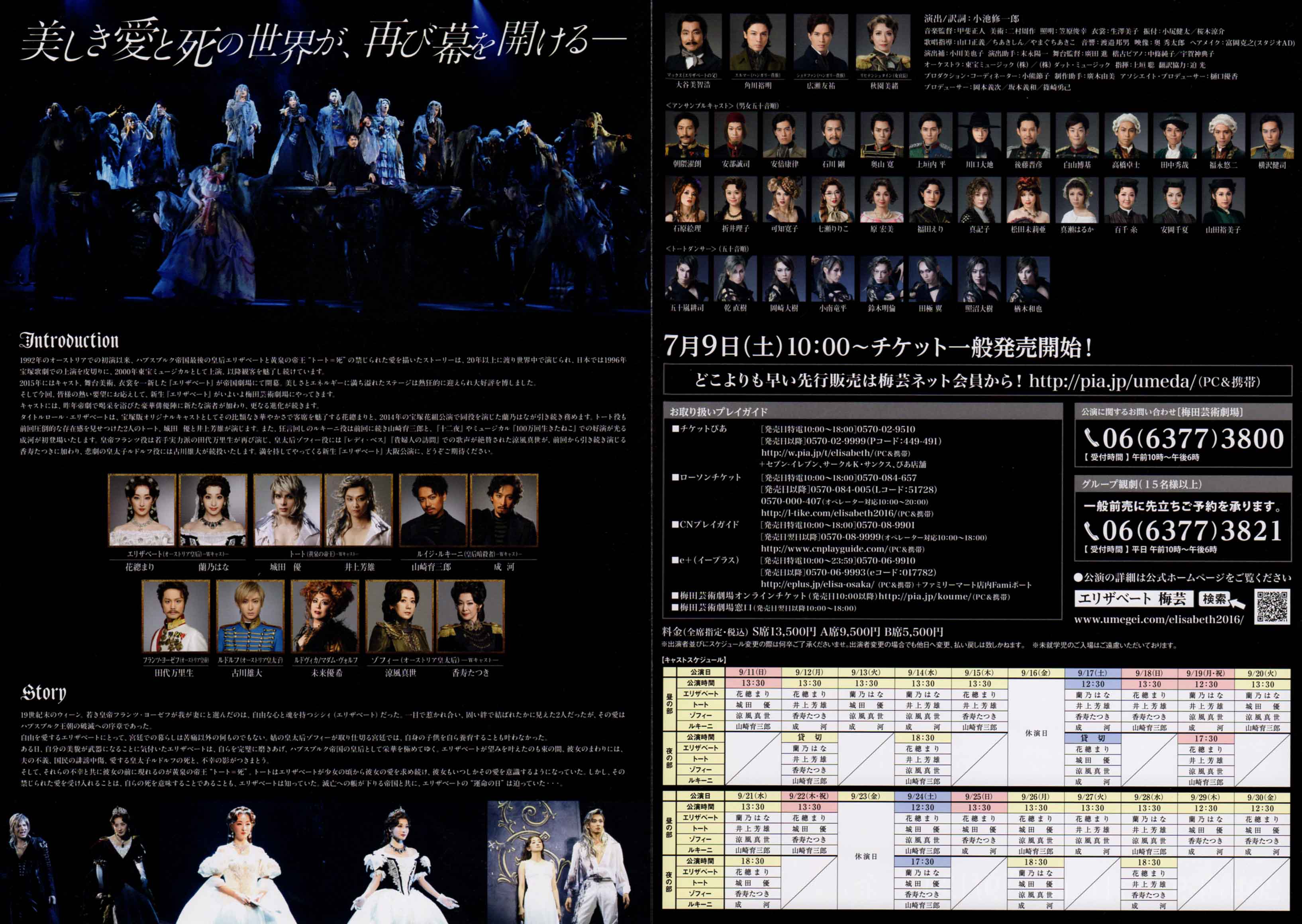 DVDボックス】ミュージカルエリザベート2016年キャスト山崎育三郎少年