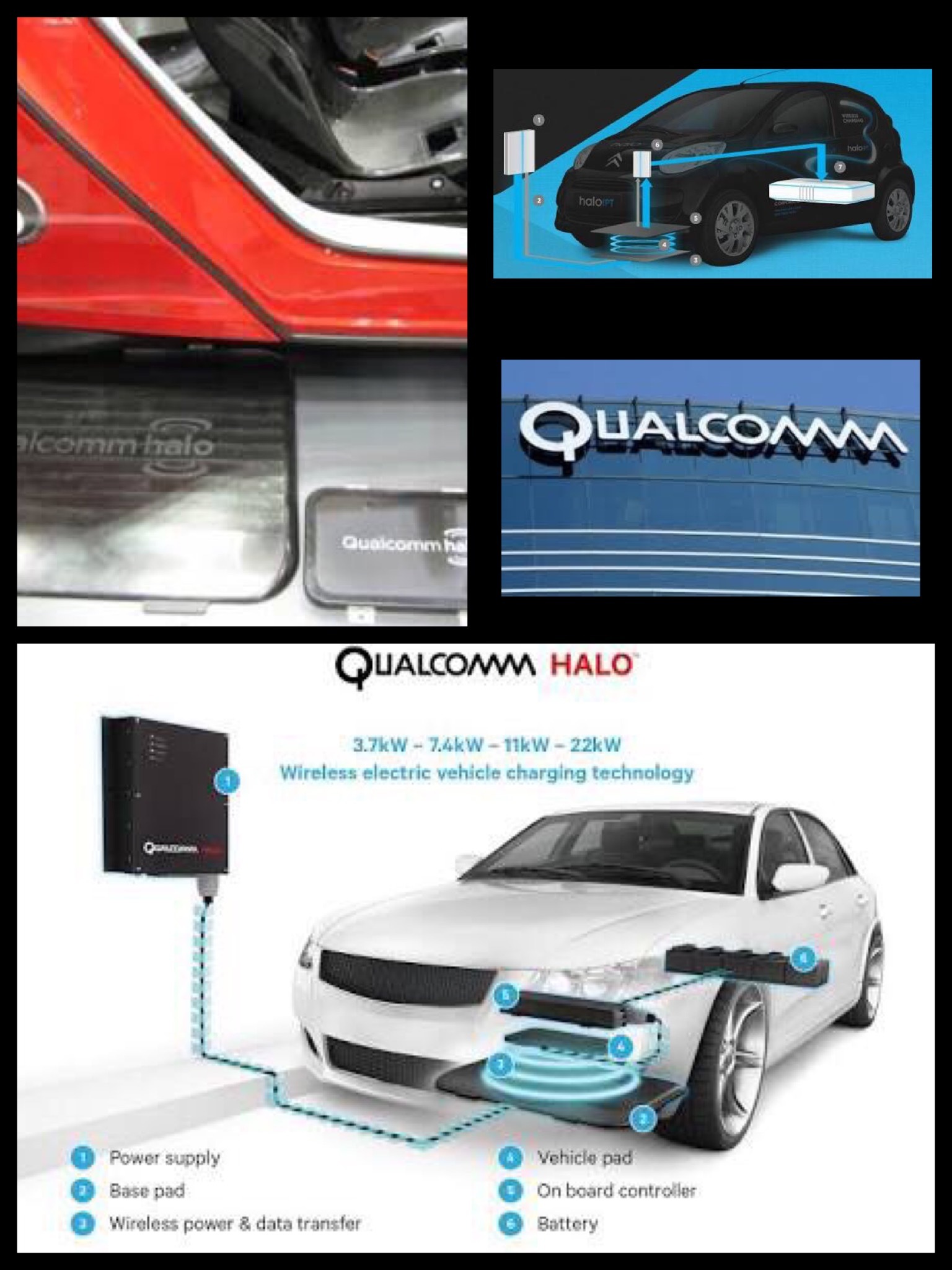 Qualcomm ワイアレス充電器