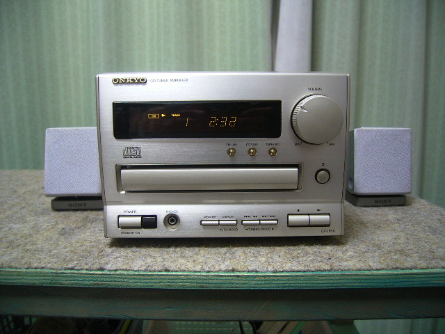 北総テクニカルサービス ブログ ONKYO CR-185 CD再生不良 修理