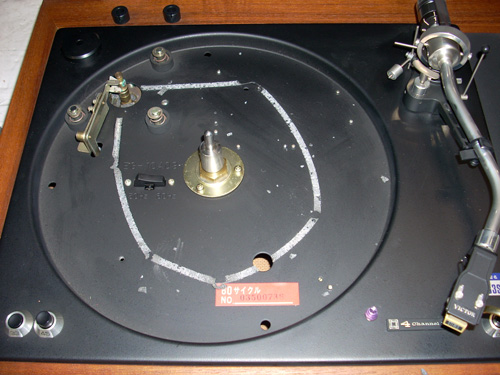 レトロオーディオ再生工房 ヨネデン ビクター4CHレコードプレーヤー「SRP-B33M」の修理