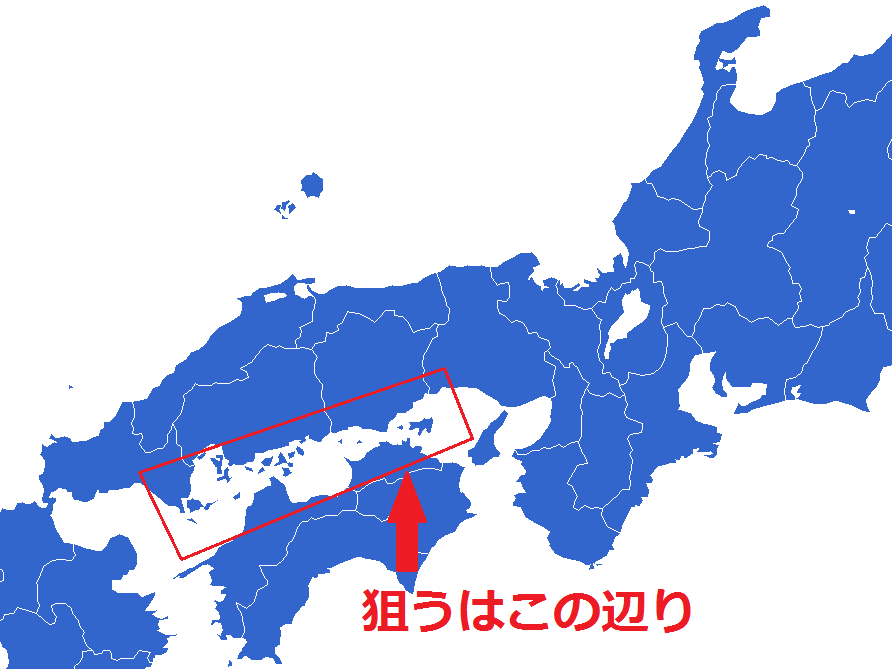西日本地図