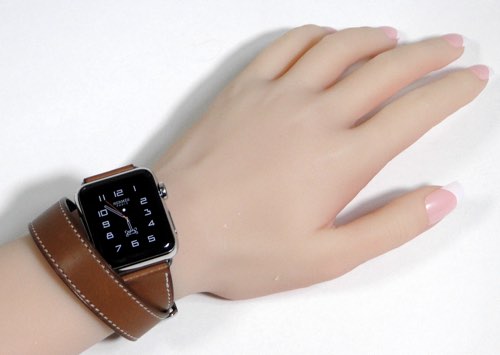 サイズ交換対象外 エルメス Apple Watch ドゥブルトゥール（二重巻き 