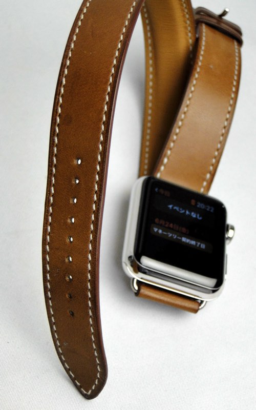 Apple Watch Hermèsの本革ドゥブルトゥール ストラップ考 | 