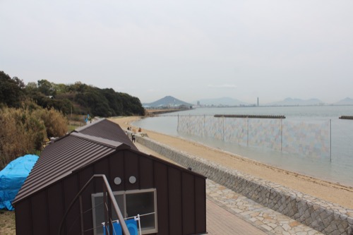 0084：沙弥島・西ノ浜の家 屋上からの眺め