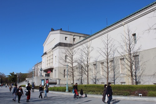 0104：大阪市立美術館 本館を右側から撮影