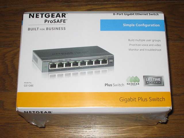 NETGEAR アンマネージプラススイッチ ギガ 8ポート スイッチングハブ 管理機能付 無償永久保証 GS108E-300JPS 購入