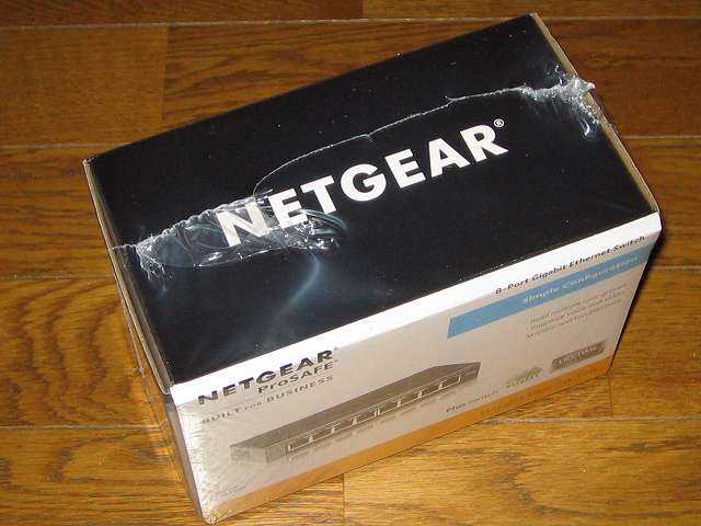 NETGEAR アンマネージプラススイッチ ギガ 8ポート スイッチングハブ 管理機能付 無償永久保証 GS108E-300JPS パッケージ上面