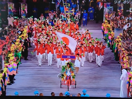 リオオリンピック開会式 ねむりねこのひとりごと